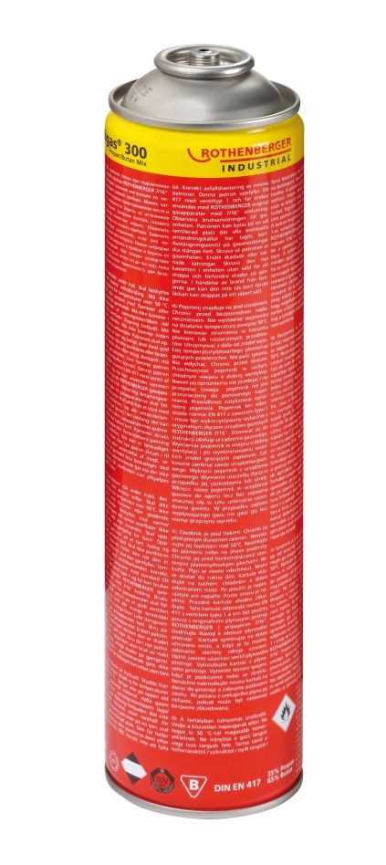 Rothenberger Industrial ROT035510 Multigas 300, 600 ml, envase individual