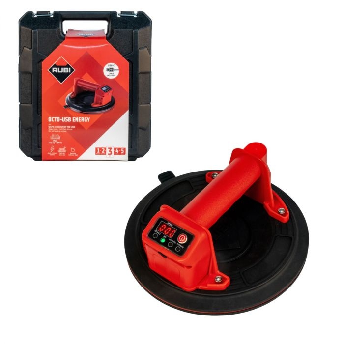 Rubi 66967 Bater&iacute;a Octo-USB Energy Vacuum lifter 3,6V 2Ah y cargador en estuche