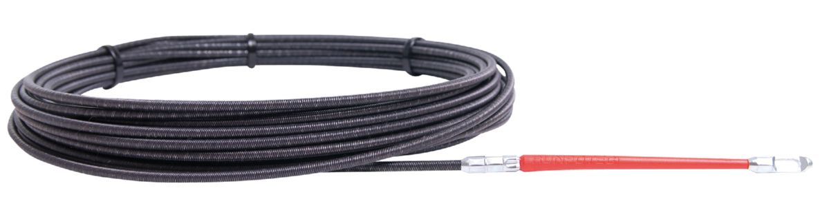 Runpotec 30021 Muelle de tracción de acero Ø 4mm con RunpoGleiter 30m