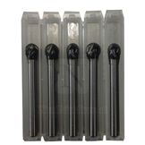 Rupes Accesorios RU-9.D318/5 Juego de fresas de cabeza esférica 9,5 mm 5 piezas para AR38ES