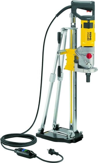 Rems 180029 R220 Picus S3 Set Titan broca de diamante + soporte