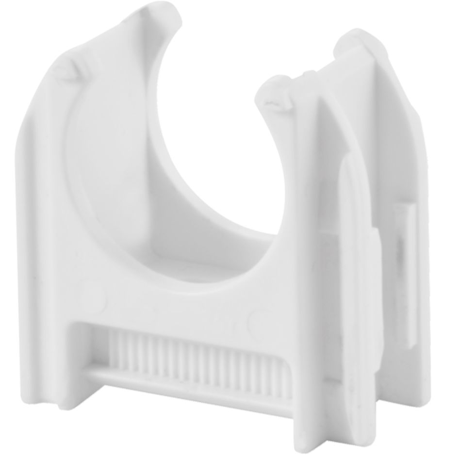 Schnabl 2300319 Abrazadera de tubo de pl&aacute;stico libre de hal&oacute;genos di&aacute;metro 3/4 / 18,5-19,5mm blanco 50pcs