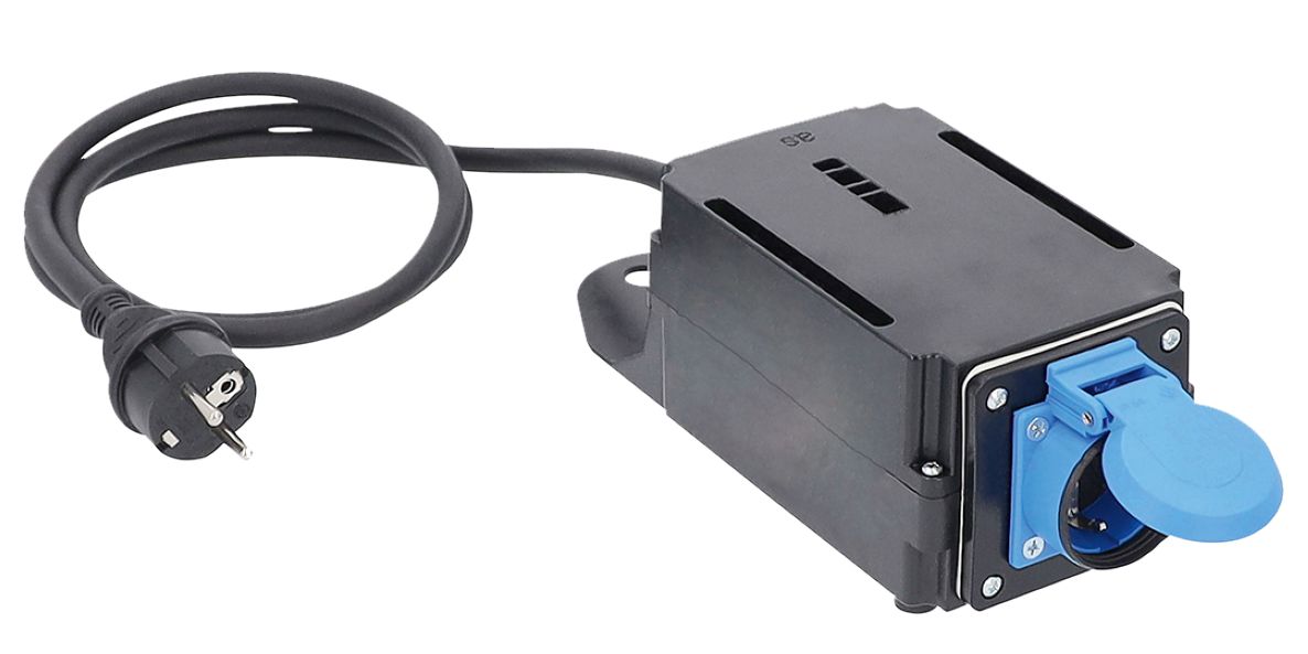 Schwabe 60533 Limitador de corriente de irrupción 230V/16A 1,5 m H07RN-F 3G1,5 IP44