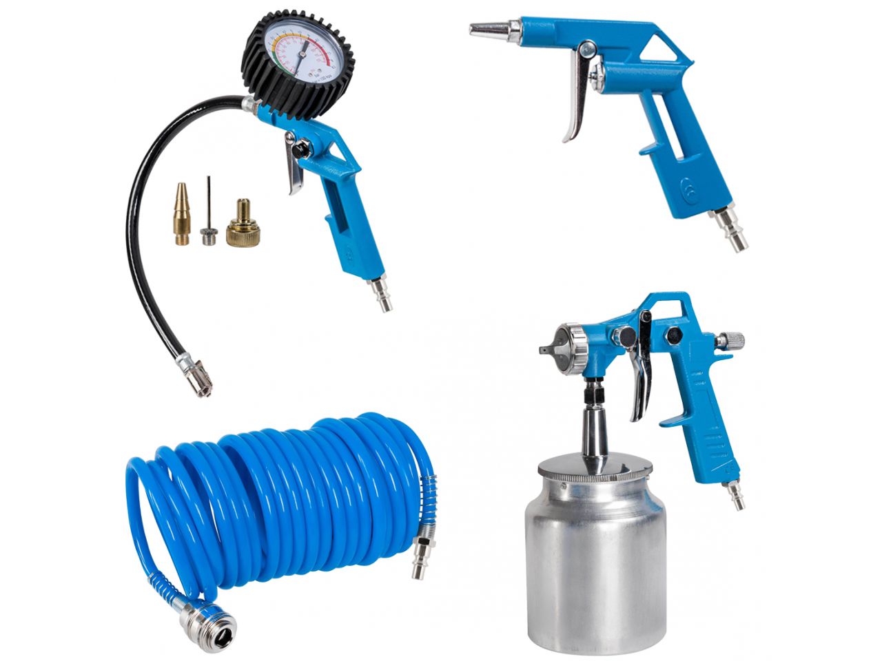 Airpress 45895 Juego de accesorios para compresor 7 piezas - Orion