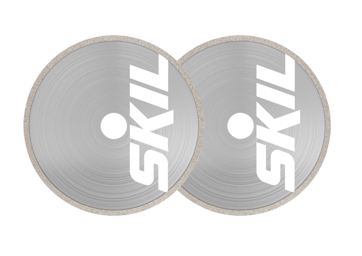 SKIL 2610S01294 Juego de discos diamantados 115 mm (2 piezas) para sierra circular 3540