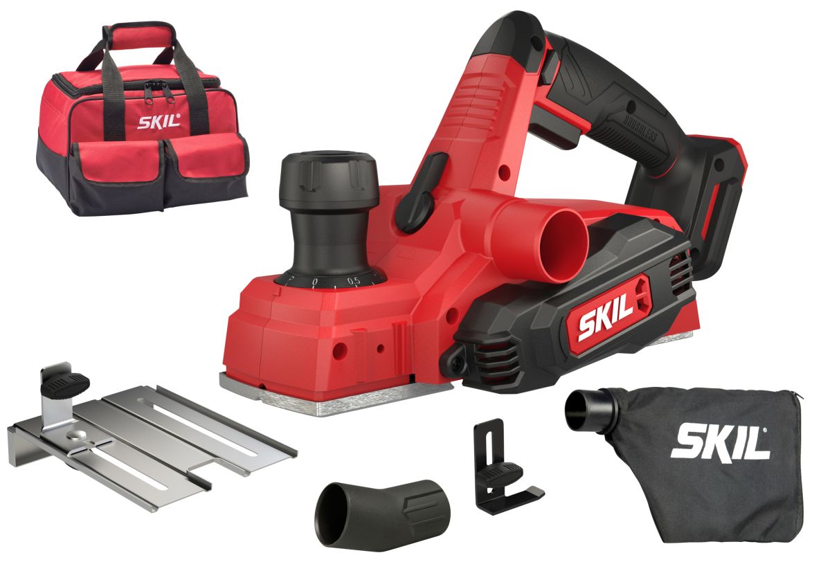 SKIL VA1E3980FA Cepilladora sin cable 20V XP Pro Series sin escobillas excl. baterías y cargador en bolsa