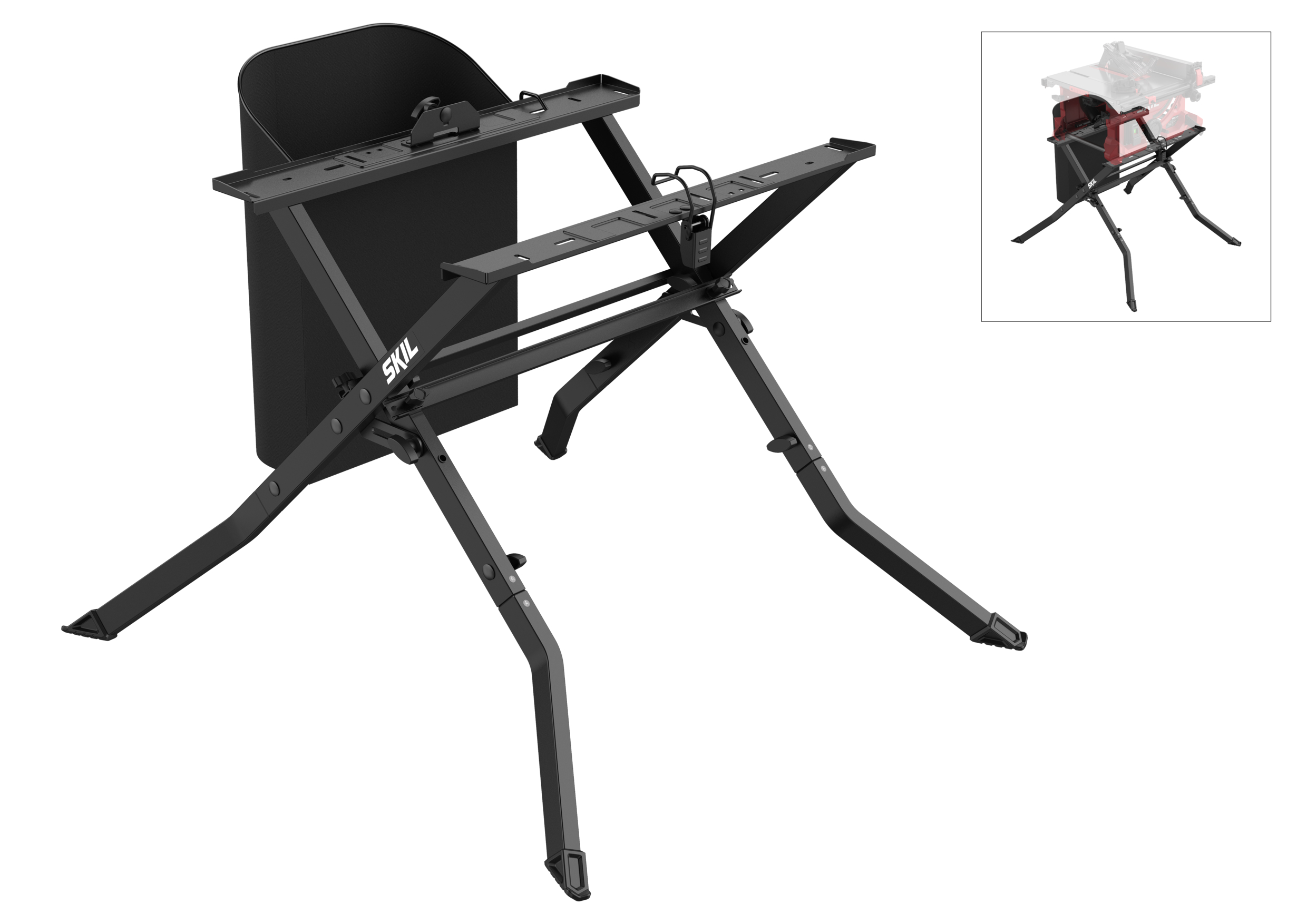 SKIL BT1E1301AA Bastidor inferior para banco de trabajo compacto 1290