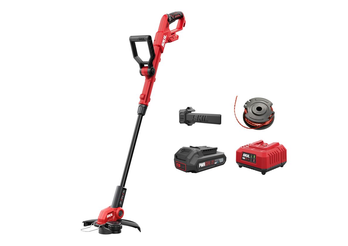 SKIL GT1E0241AA Cortabordes 30cm 20V sin escobillas incl. batería 2.0Ah y cargador