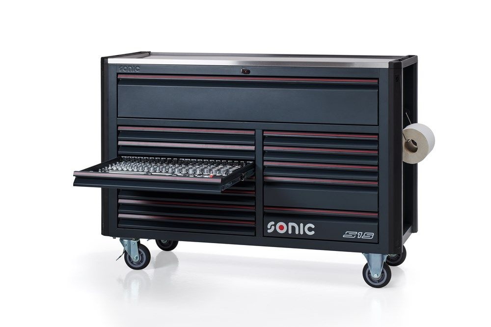 Sonic 714582 Carro de herramientas con surtido de 1045 piezas
