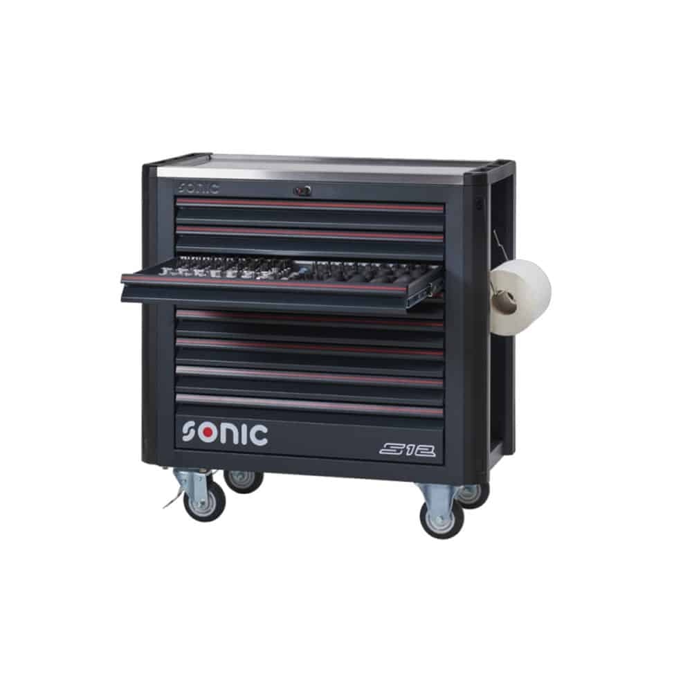 Sonic 730378 Carro de herramientas lleno | NEXT S12 | 303 piezas