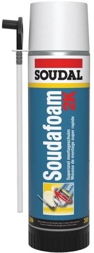 Soudal 104882 Soudafoam 2K Espuma PU Champán 400 ml