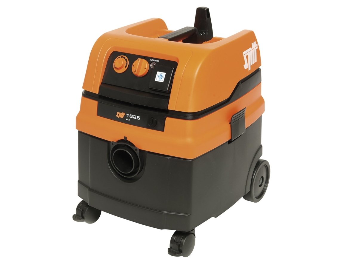 Spit 620912 AC1625 Aspirador en seco y húmedo con limpieza automática del filtro (25 litros) AC 1625