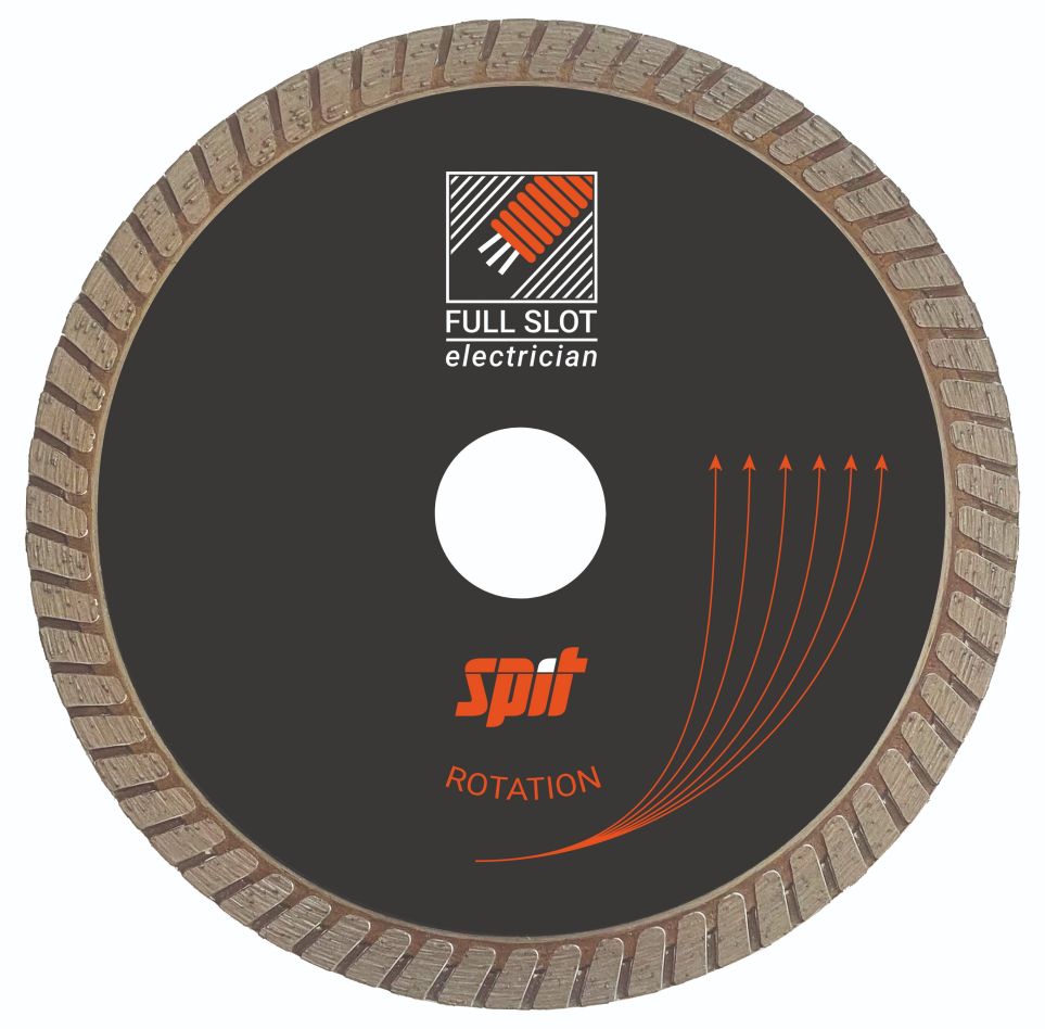 Spit Accesorios 610218 Juego de discos de diamante D90 de 125 mm para ladrillo silicocalc&aacute;reo, ranura completa, 6 uds.
