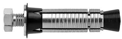 Spit Fijaciones 050404 M6 x 12/10 Prima L Anclaje en cuña zincado 25 piezas