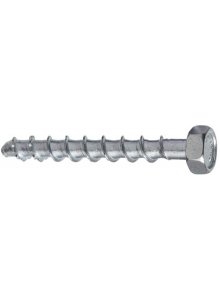 Spit Fijaciones 058784 6 x 60/5 Tapcon II Dome Tornillo para hormigón T30 100 unidades