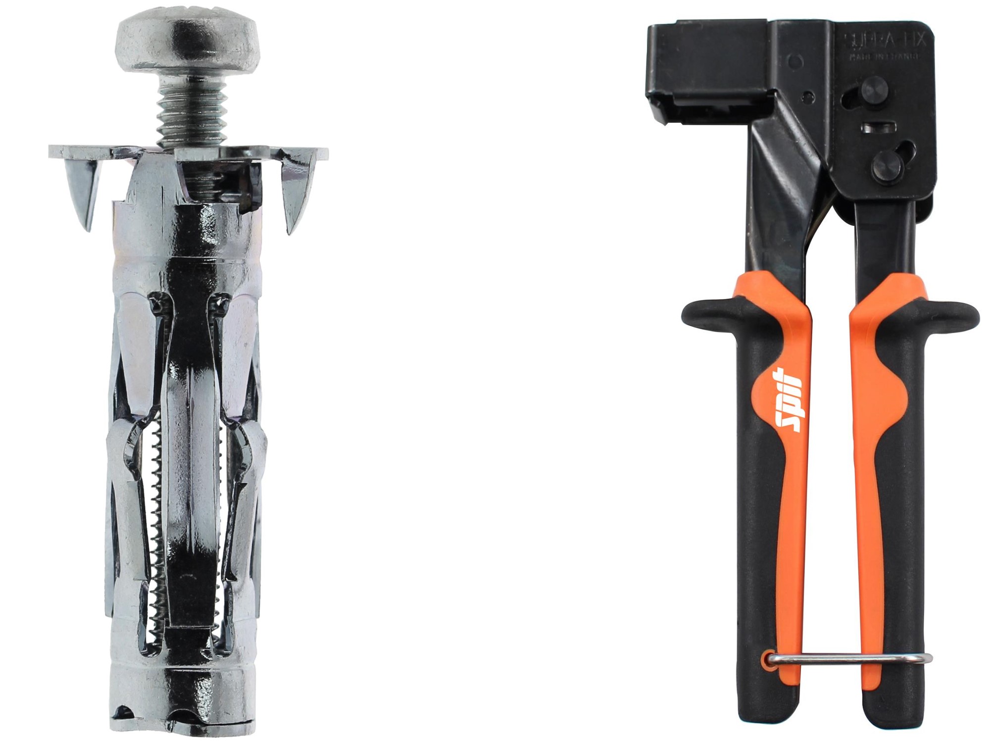 Spit Fijaciones 695979 Taco hueco Stellix con tornillo M6/35 300 piezas + alicates Stellix