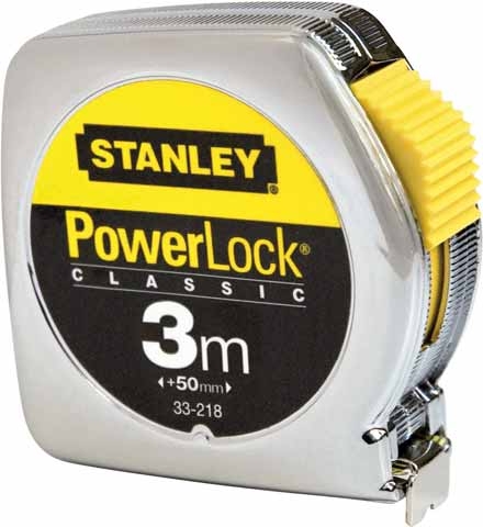 Stanley 0-33-218 Cinta métrica Powerlock 3m - 12,7mm metal