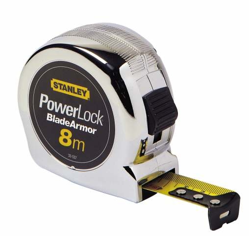 Stanley 0-33-527 Powerlock Blade Armor 8m - 25mm cinta métrica