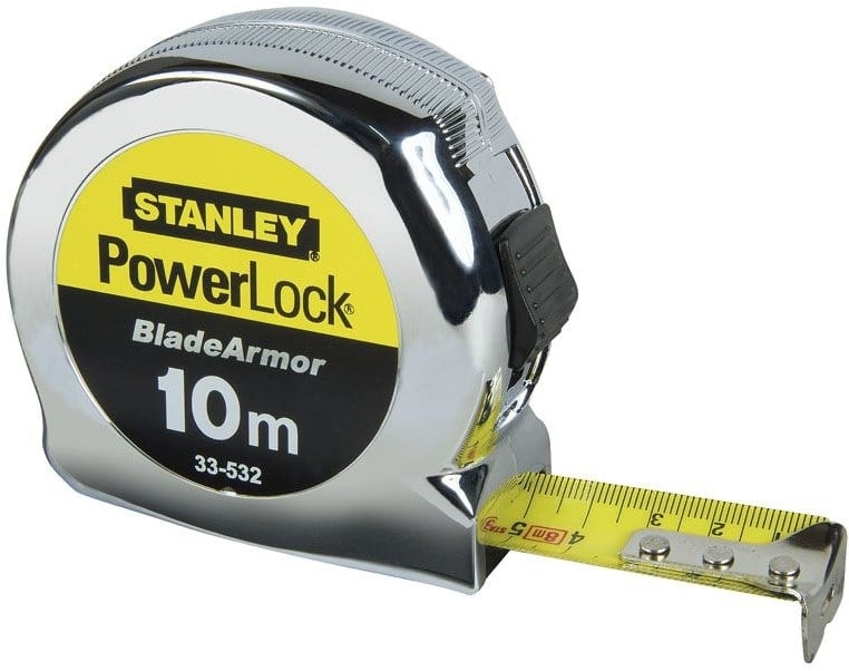 Stanley 0-33-532 Cinta métrica Powerlock Blade Armor 10m - 25mm