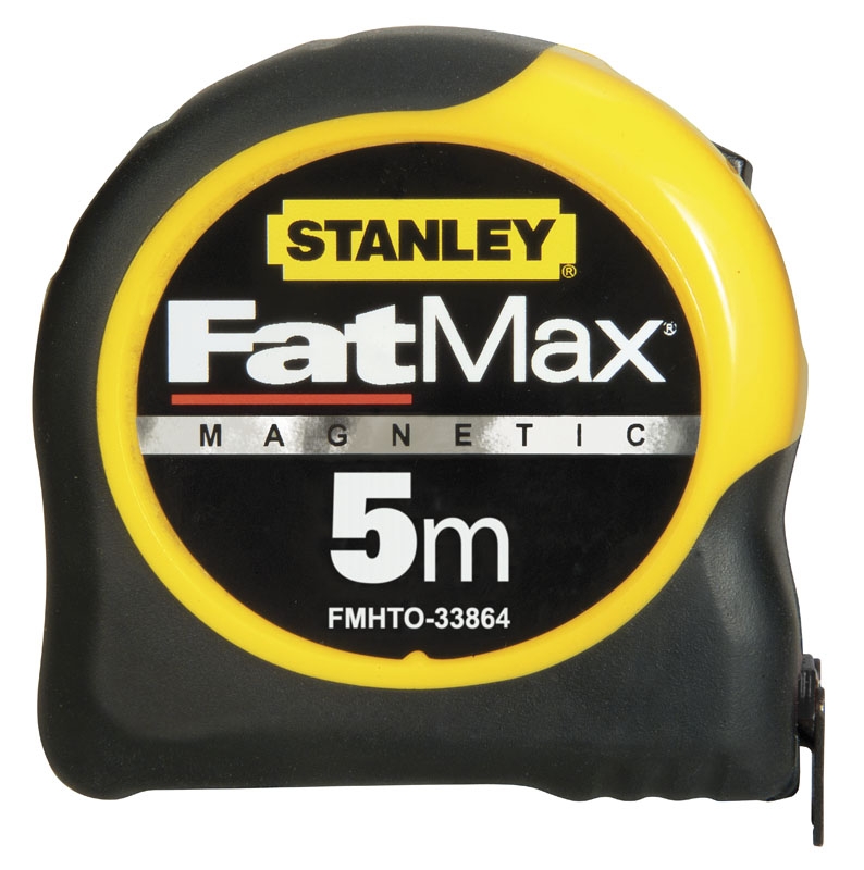 Stanley FMHT0-33864 Cinta métrica enrollable FatMax BA Magnetic 5m - 32mm