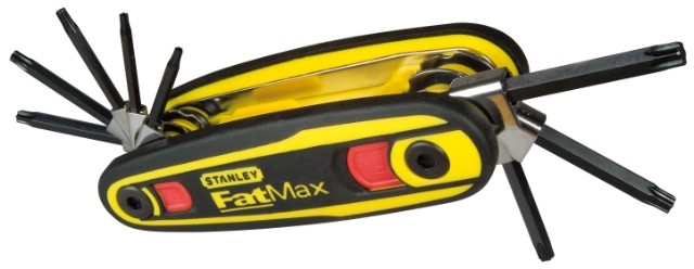 Stanley 0-97-553 Juego de llaves de vaso con bloqueo FatMax Torx (8pcs)