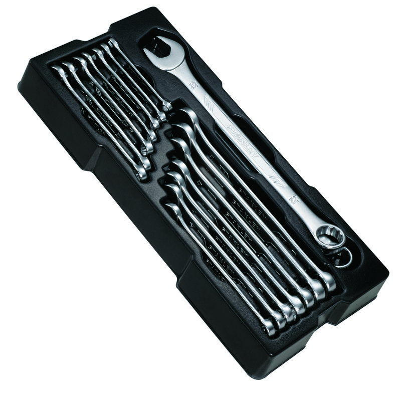 Stanley STMT1-74178 Transmódulo Juego de llaves de anillo de 16 piezas