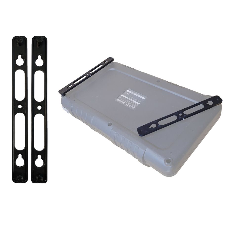 StealthMounts CMC-MK-B Soporte negro para cargador doble Makita (2 piezas)