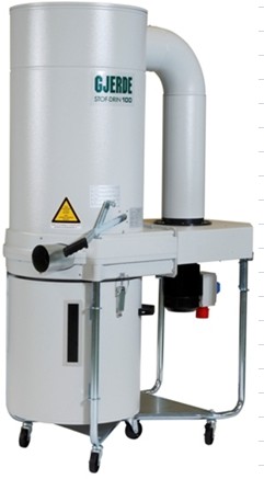 Gjerde 1991610 Dust-Drin 100 extracción 400 Volt para espacios "cerrados