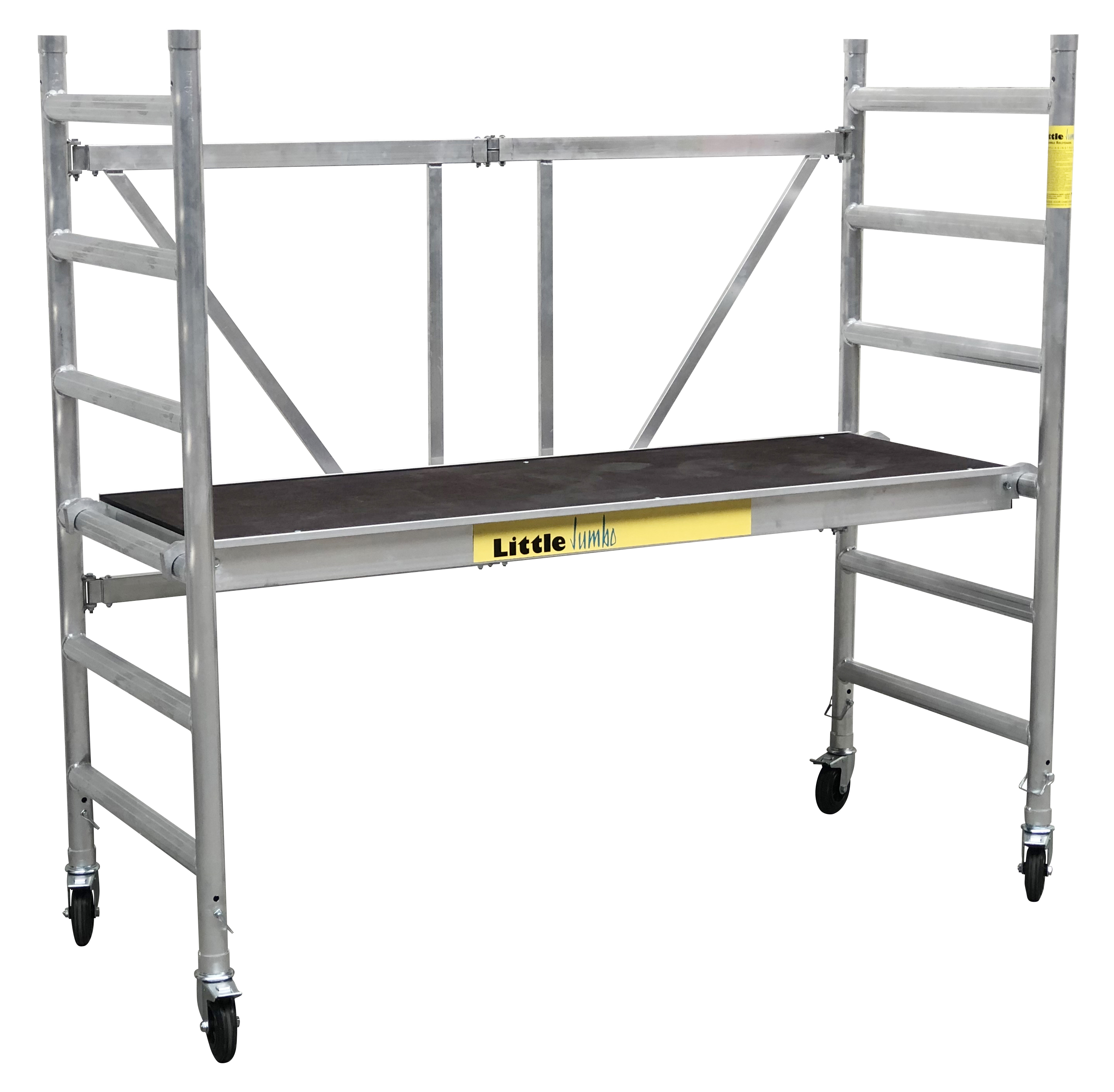 Little Jumbo 11400000 Andamio plegable SuperPRO M-Max (LxAxH 1,89x0,75x1,76 mtr)