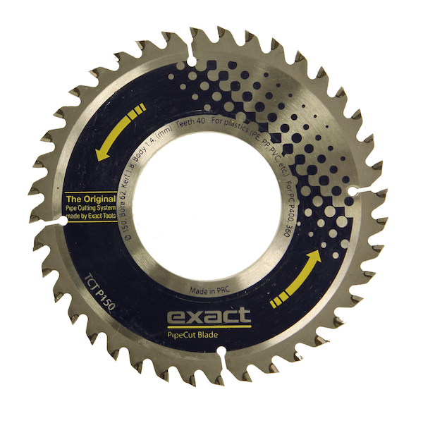 Exact 7010489 Hoja de sierra 150 mm Plástico