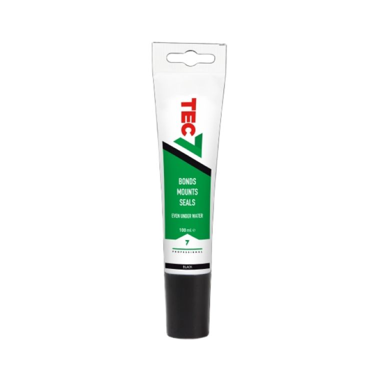 TEC7 535105000 Tubo sellador de montaje negro 100 ml