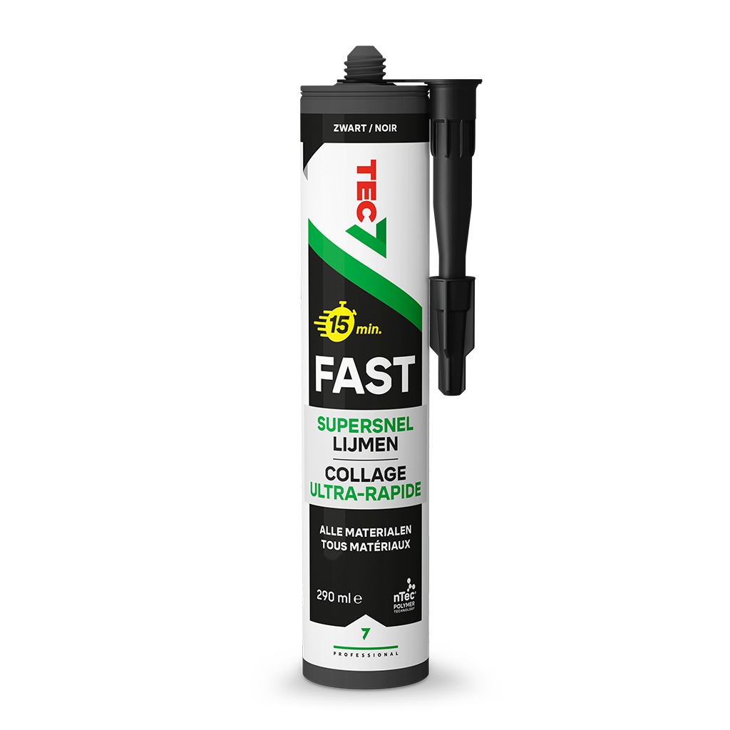 TEC7 538106000 Cartucho de sellador adhesivo Fast negro 290ml