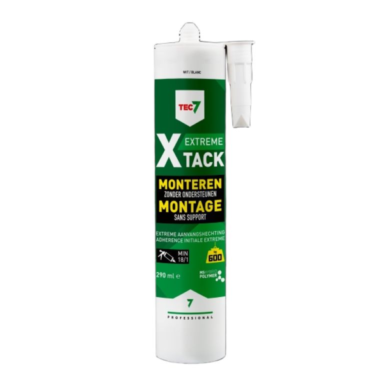 TEC7 534525000 X-Tack Blanco cartucho Montagekit 290ml