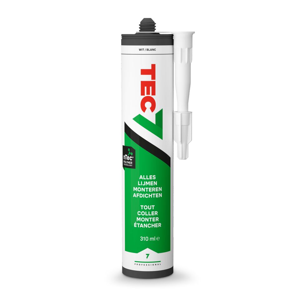 TEC7 535206000 Cartucho de sellador de montaje blanco 310 ml