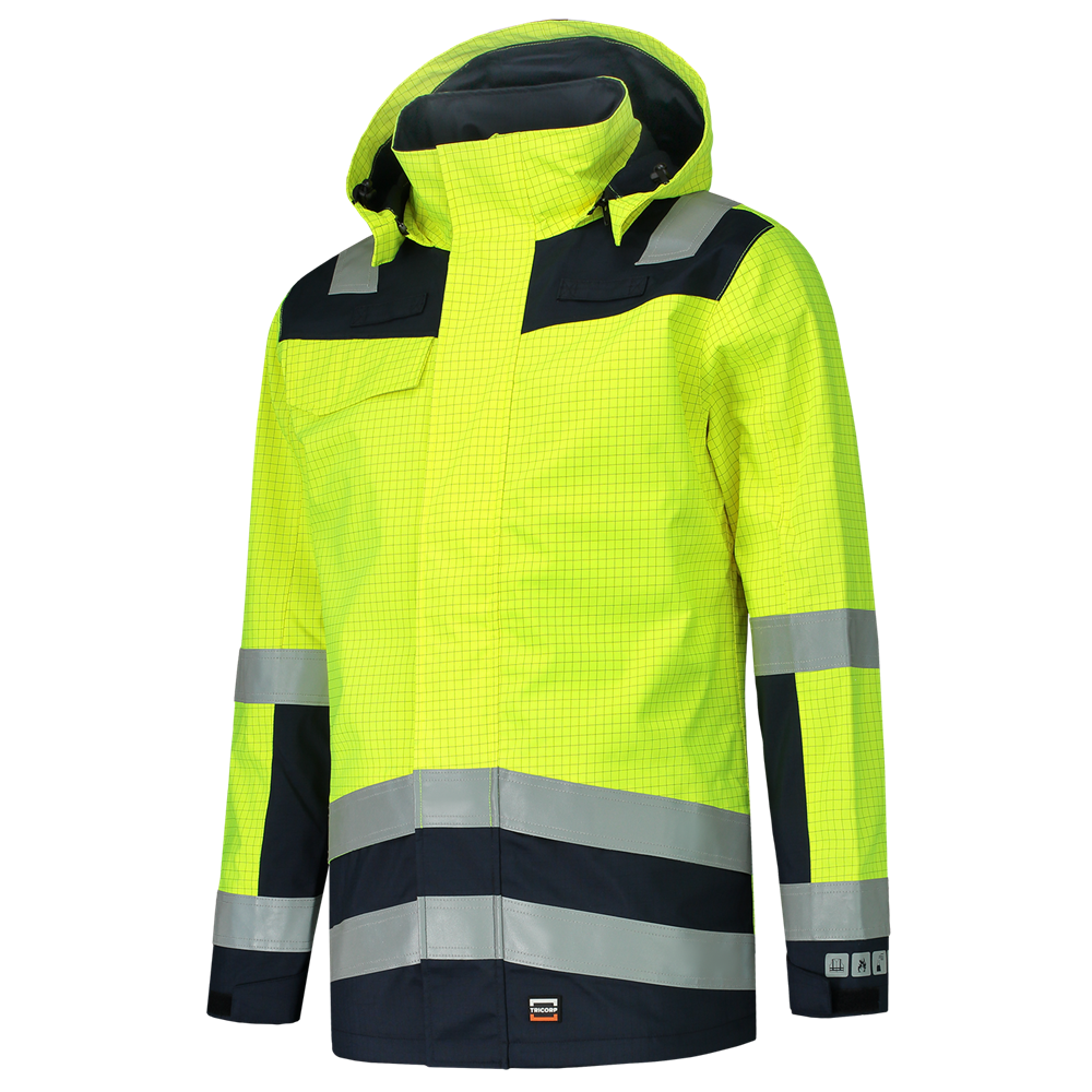 Tricorp 403009Yellow 403009 Parka tinta amarilla retardante de la llama