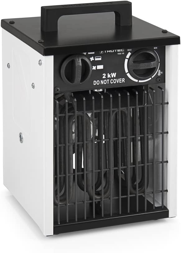 Trotec 1410000012 TDS 10 Calentador eléctrico 2,0 kW