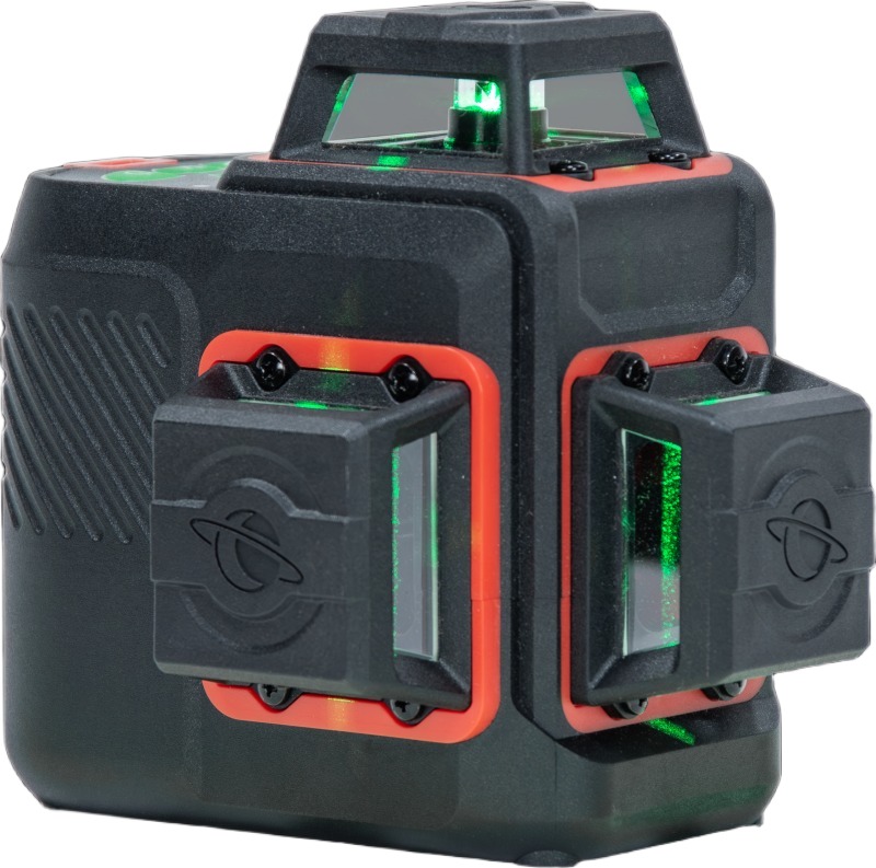 Futech 026.3DG Brave Green bater&iacute;a l&aacute;ser 3D de l&iacute;neas cruzadas incl. bater&iacute;a y cargador en caja