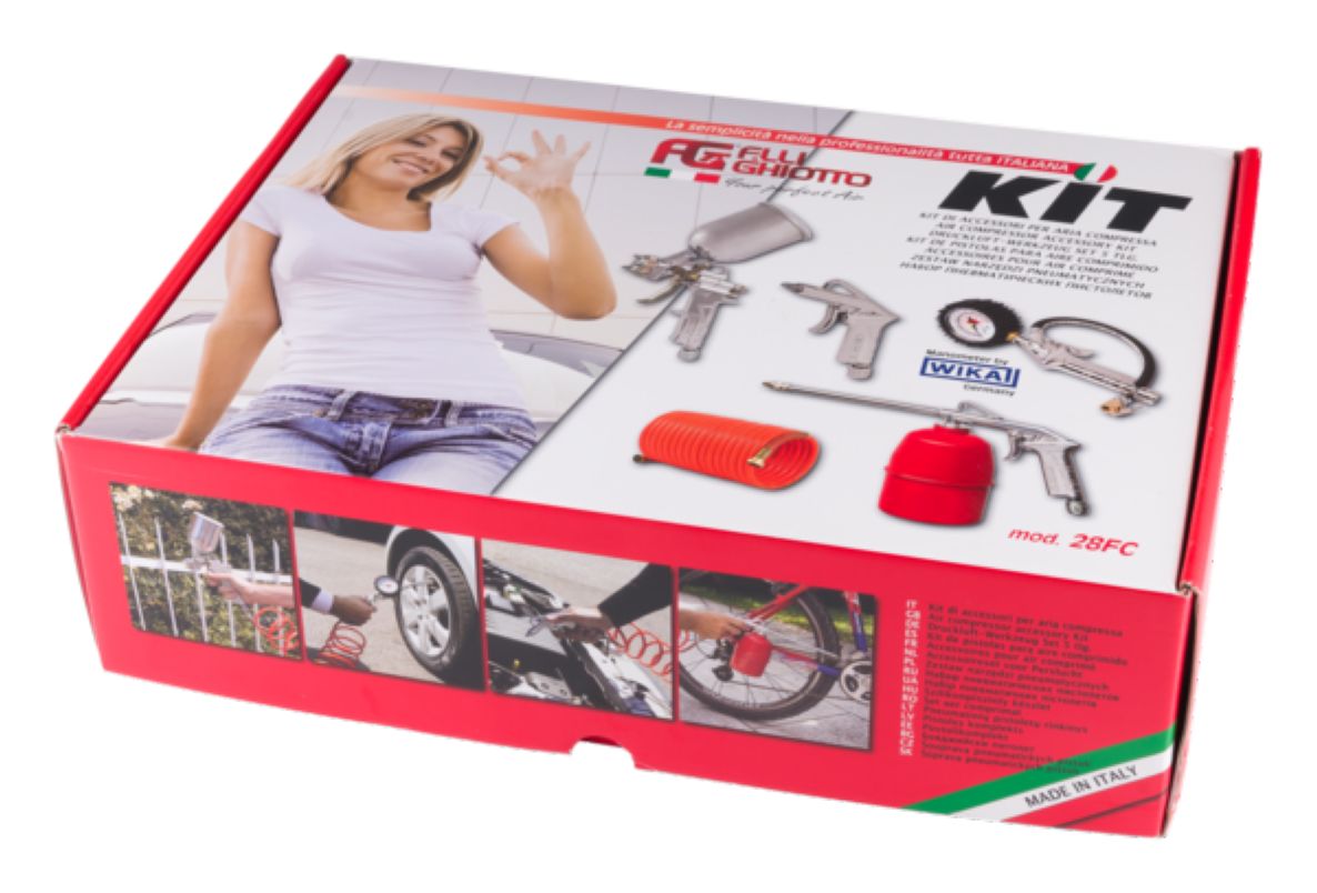 Union 1008 Kit de aire y pulverizador
