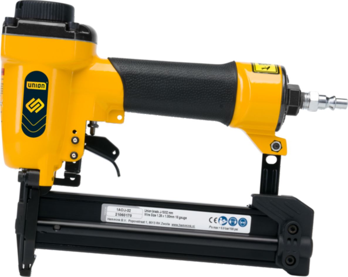 Union 1AC/J-32 Apilador neum&aacute;tico de minibradas para minibradas en J de 10-32 mm