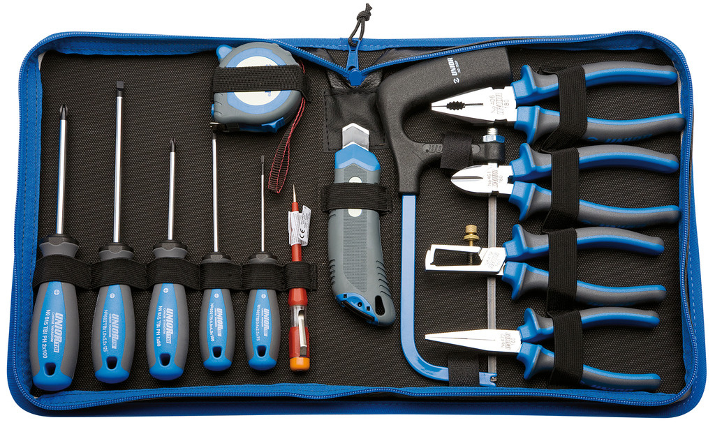 Unior 620105 905BI Juego de herramientas BI en estuche 14 piezas