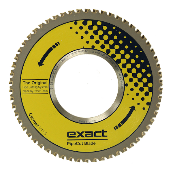 Exact 7010498 Hoja de sierra 155 mm Cermet V155