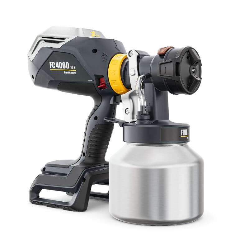 Wagner 2437348 FC 4000 XLVP FineSpray Accu Pulverizador de pintura 18V sin baterías ni cargador
