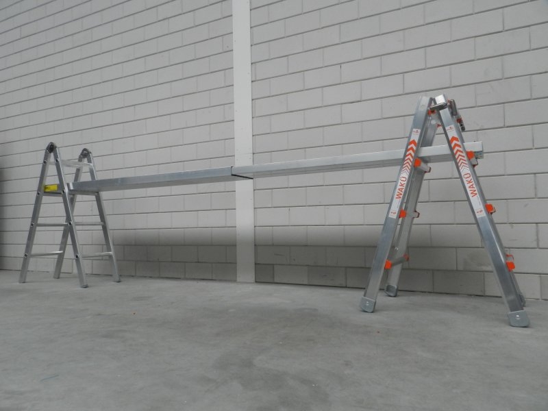 Waku 1413800123 Puente de trabajo telescópico