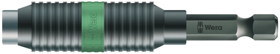 Wera 05073420001 897/4 R Porta-puntas universal Rapidaptor BiTorsion, 1/4 "x75mm