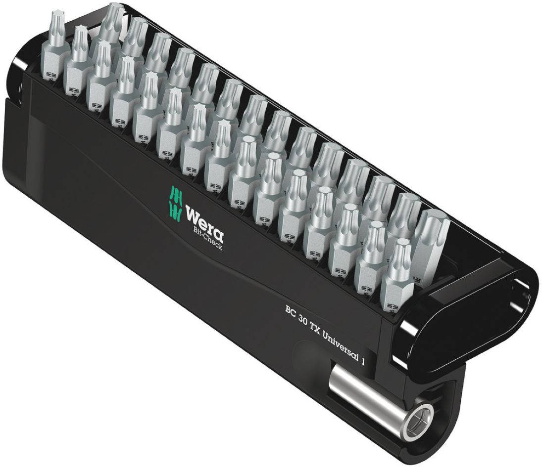 Wera 05057908001 Bit-Check 30 TX Universal 1, 30 piezas