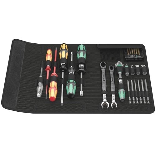 Wera 05135927001 Kraftform Kompakt SH 1 Juego sanitario/de calefacción, 25 piezas