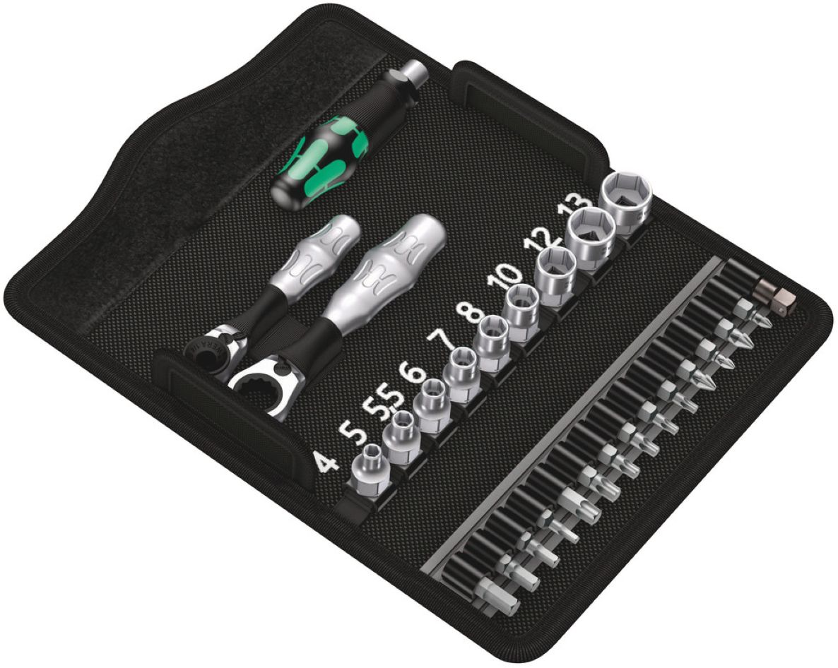 Wera 05135918001 Kraftform Kompakt Zyklop Mini 2, 27 piezas