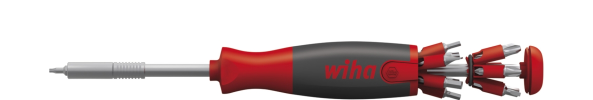 Wiha 43895 Destornillador con bolsillo para puntas Lift Up 26one 13 pcs ()