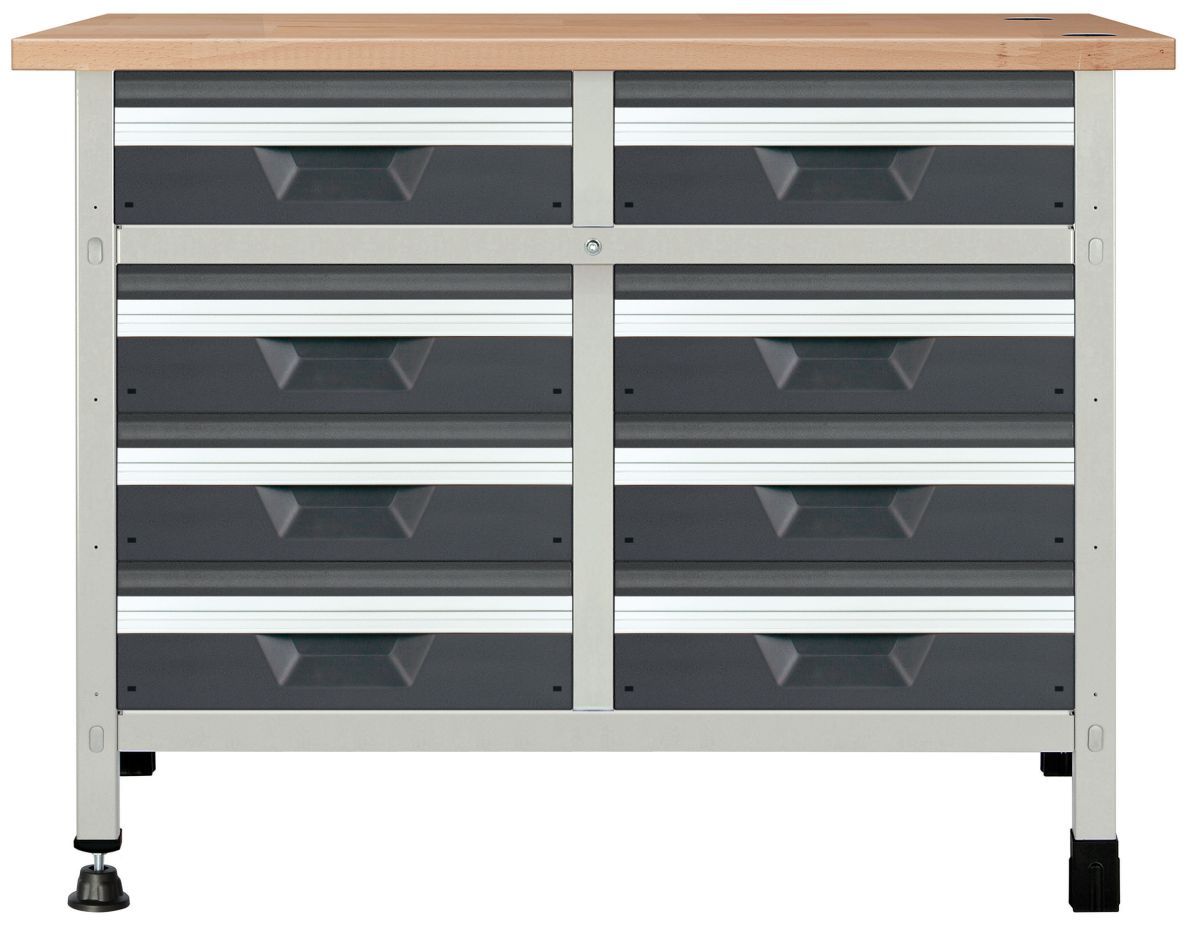 Wolfcraft 8069000 Banco de trabajo 62,1 kg - 1130 x 650 x 860 mm