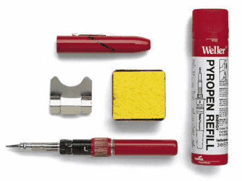 Weller T0051606599 Soldador de gas sin cable con control de temperatura. Independiente de la red eléctrica.